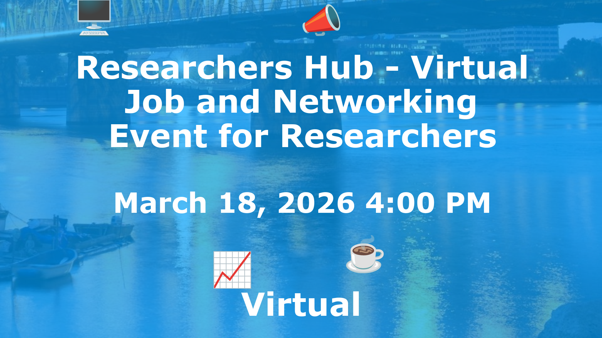 Researchers Hub - Virtual Job and Networking Event for Researchers event image